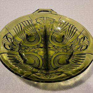 Vintage Indiana Glass Divided Relish Dish